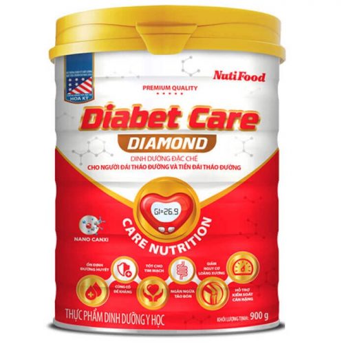 Sữa Diabetcare Diamond 900g cho người bệnh tiểu đường