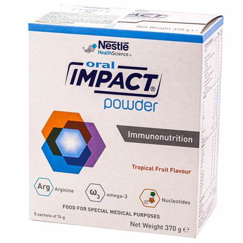 Sữa Oral Impact Powder 370g Dinh Dưỡng Cho Người Bệnh Trước Và Sau Mổ