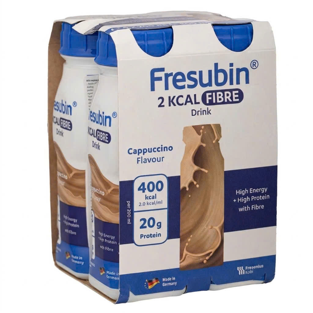 Sữa Fresubin 2Kcal Fibre  Cappuccino 200ml (1 vỉ 4 chai)