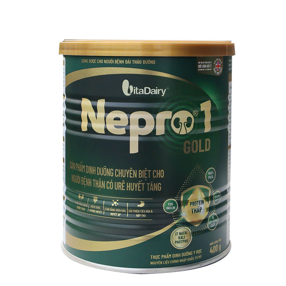 Sữa Nepro 1 Gold 400g( Người Bệnh Thận Có URE Huyết Tăng)
