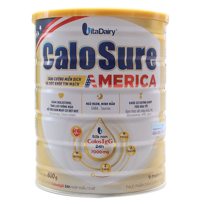 Sữa CaloSure America Tăng Cường Miễn Dịch Và Sức Khỏe Tim Mạch