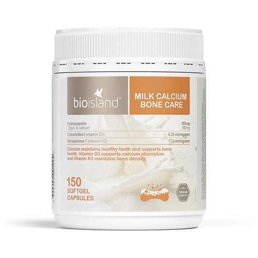 Viên uống Canxi Bioisland Milk Calcium Bone Care