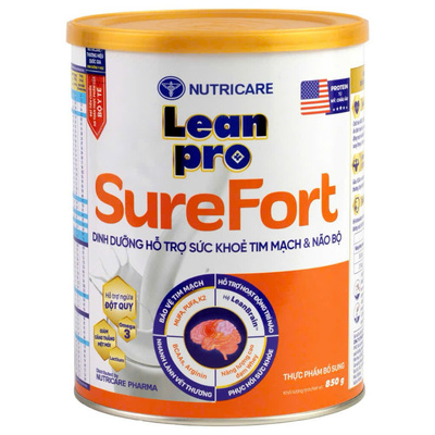 Sữa Leanpro Surefort Dinh Dưỡng Tim Mạch Và Não Bộ