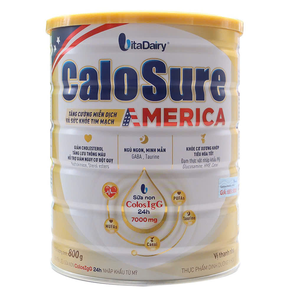 Sữa CaloSure America Tăng Cường Miễn Dịch Và Sức Khỏe Tim Mạch Sữa CaloSure America Tăng Cường Miễn Dịch Và Sức Khỏe Tim Mạch